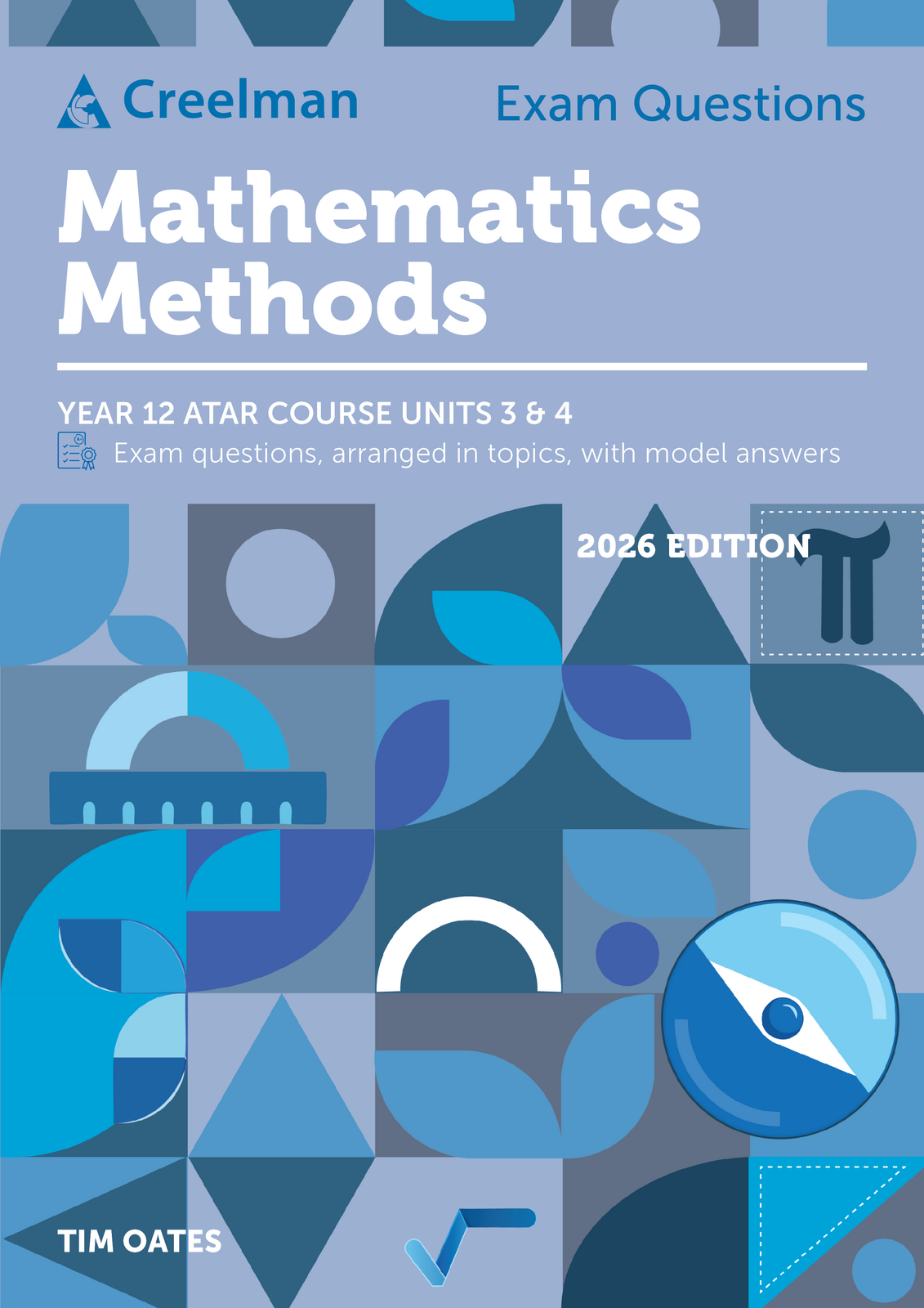 Creelman Exam Questions 2026 - Mathematics Methods ATAR Course Units 3 & 4 (Year 12)