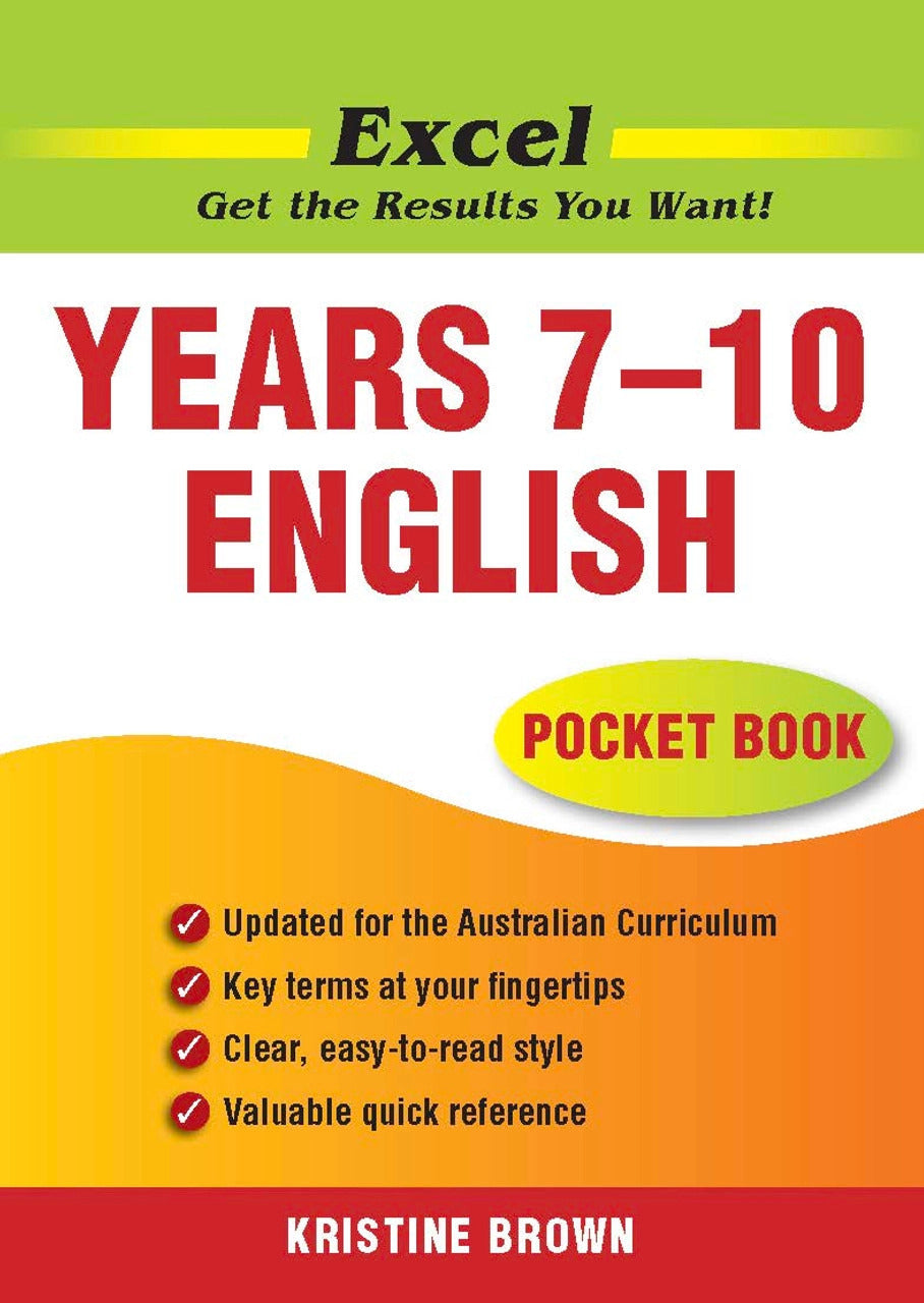 Excel Pocket Books: English Years 7