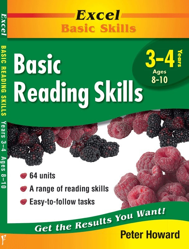 Excel Basic Skills - Basic Reading Skills: Years 3-4