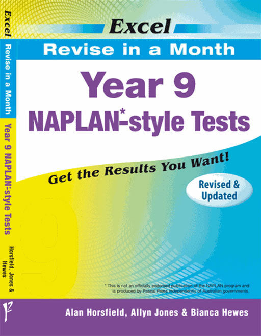 Excel - Revise in a Month - NAPLAN*-style Test: Year 9