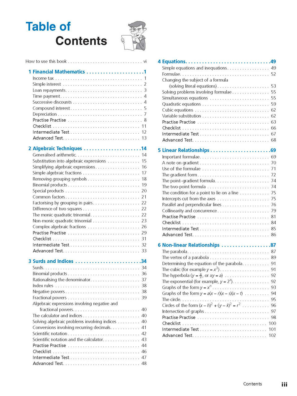 Excel Study Guide - Advanced Mathematics Years 9-10