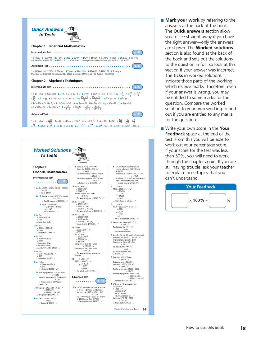 Excel Study Guide - Advanced Mathematics Years 9-10