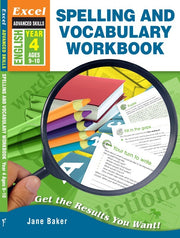 Excel Advanced Skills - Spelling and Vocabulary Workbook: Year 4