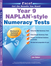 Excel - NAPLAN* Style Numeracy Test: Year 9