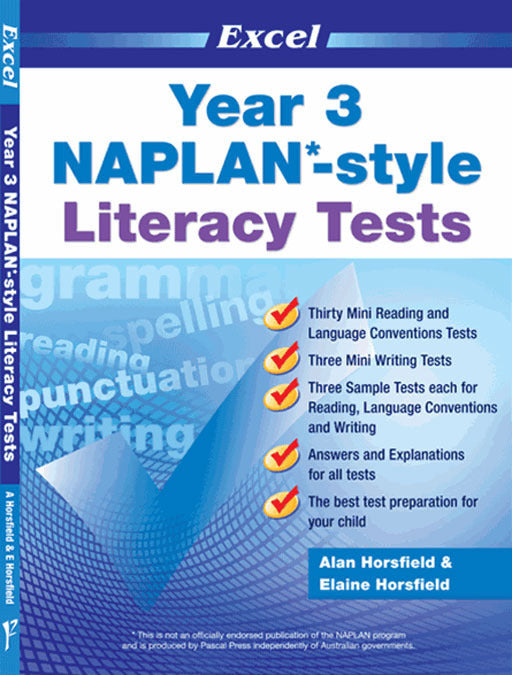 Excel - NAPLAN* Style Literacy Test: Year 3