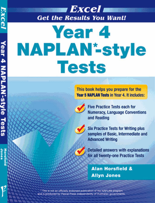 Excel - NAPLAN* Style Test: Year 4