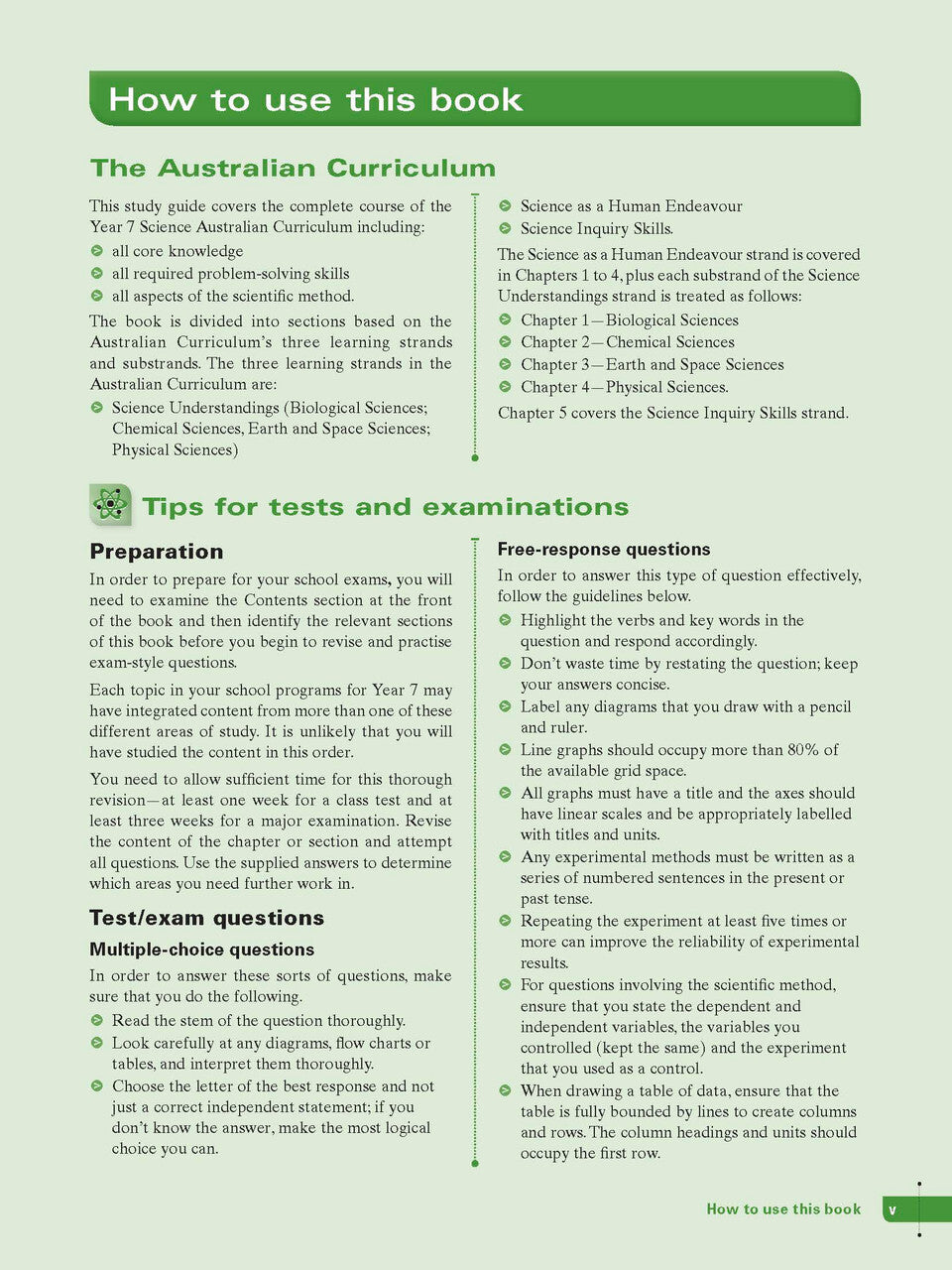 Excel Science Study Guide - Year 7