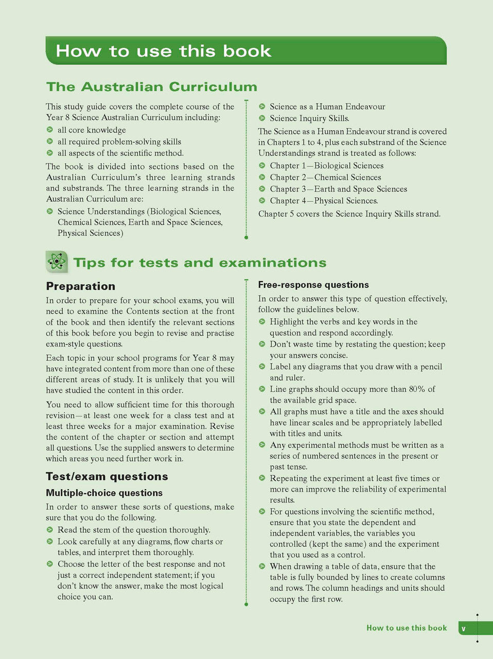 Excel Science Study Guide - Year 8