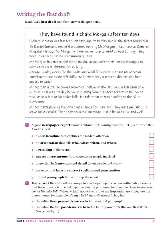 Excel Advanced Skills - Writing Workbook: Year 6
