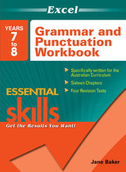 Excel Essential Skills: Grammar and Punctuation Workbooks Years 7-8