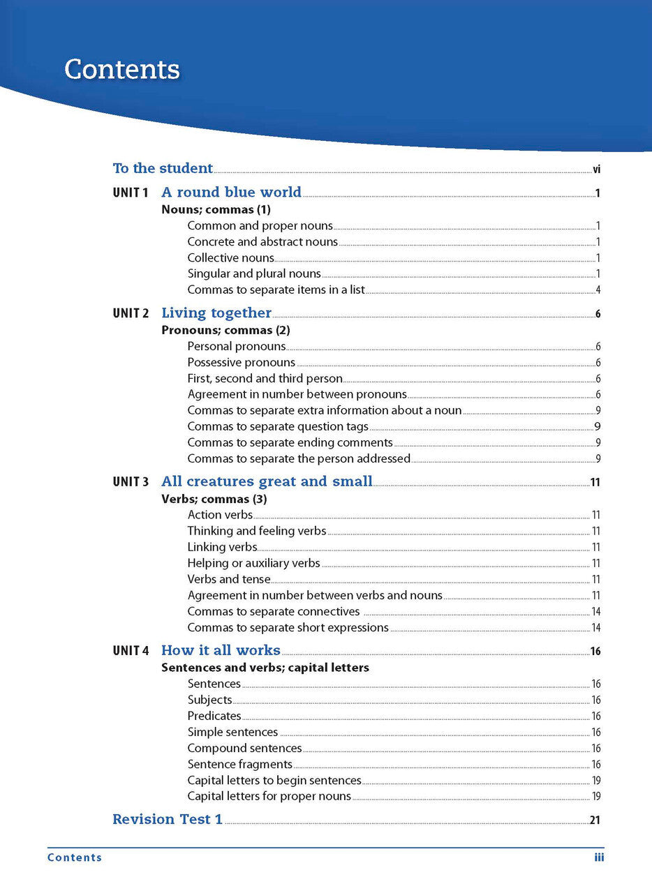 Excel Essential Skills: Grammar and Punctuation Workbooks Years 7-8