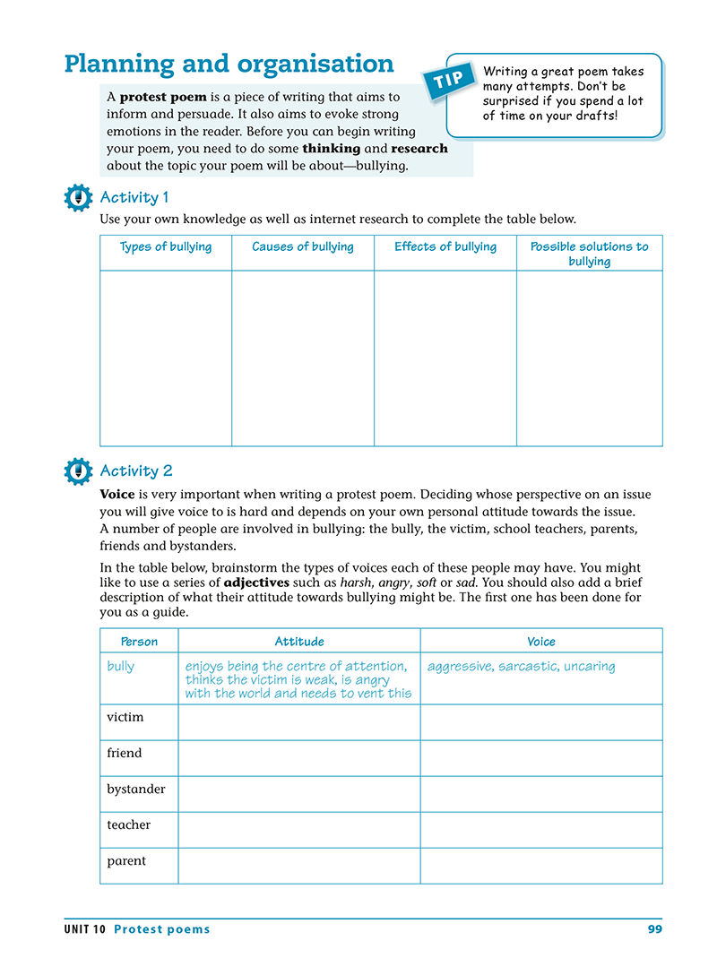 Excel Essential Skills: Writing & Spelling Workbook Years 9–10