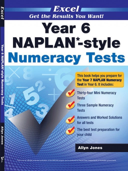 Excel - NAPLAN* Style Numeracy Test: Year 6