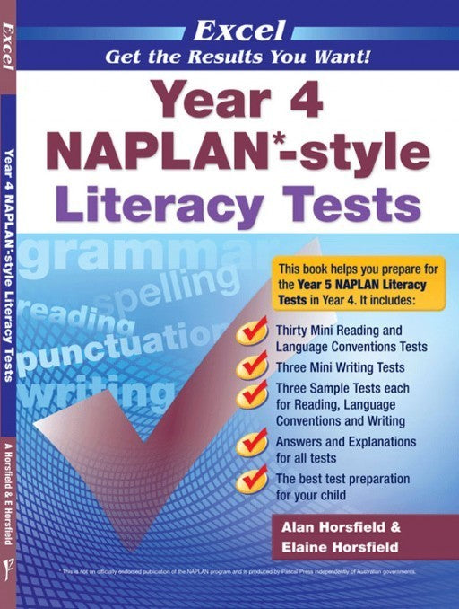 Excel - NAPLAN* Style Literacy Test: Year 4