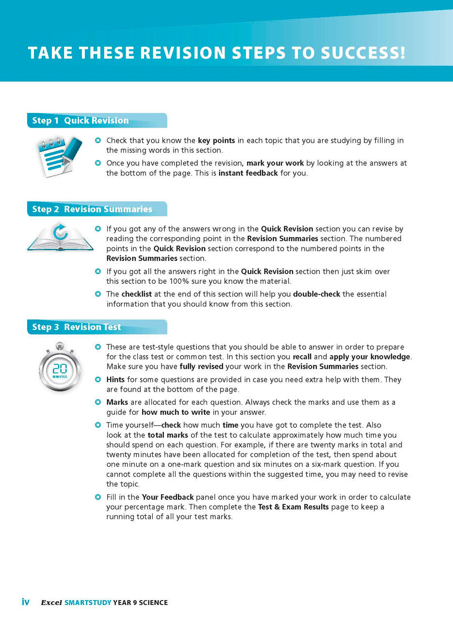 Excel SmartStudy Science - Year 9