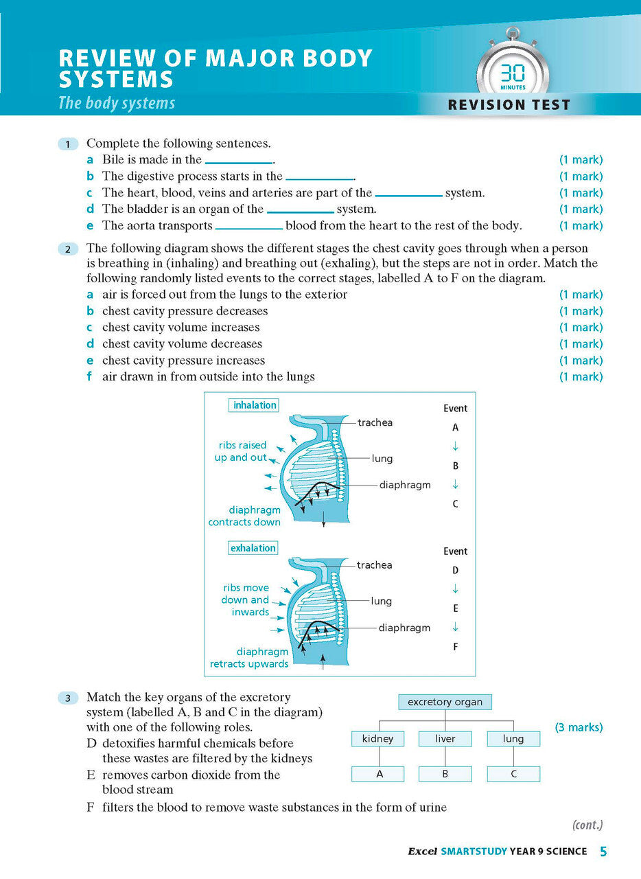 Excel SmartStudy Science - Year 9