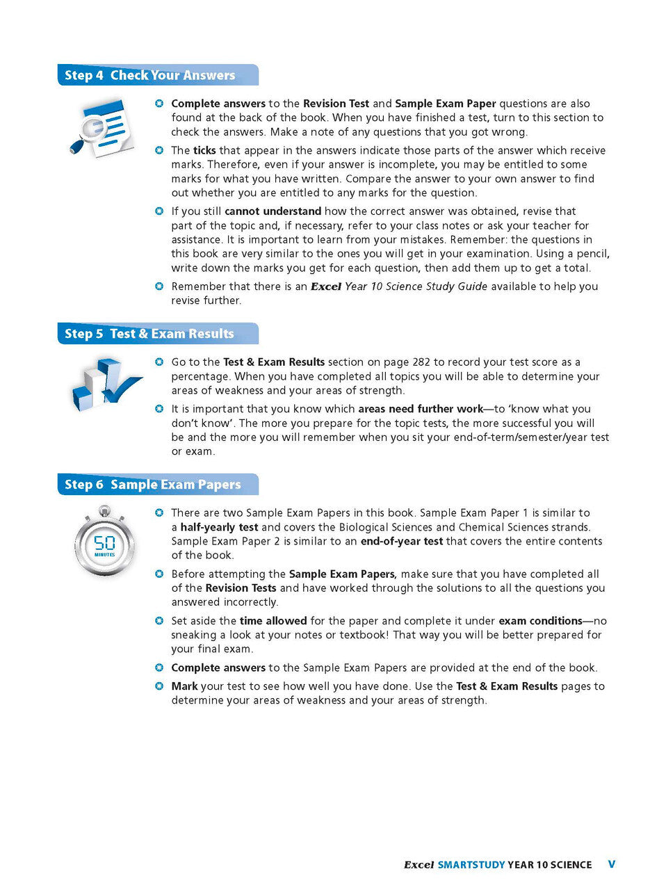 Excel SmartStudy Science - Year 10