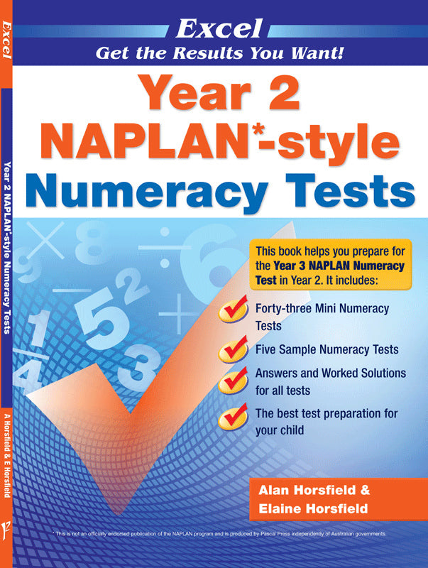 Excel - NAPLAN*-style Numeracy Tests: Year 2
