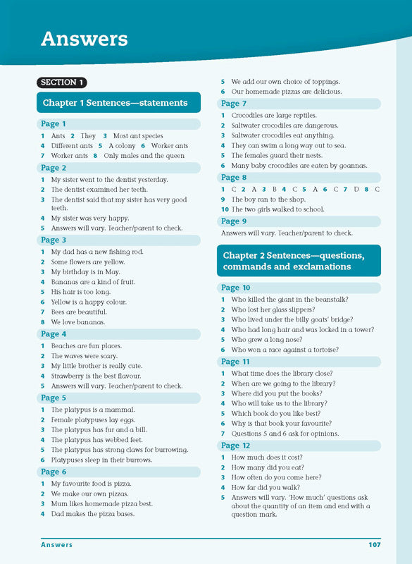 Excel Advanced Skills - Writing Workbook: Year 2