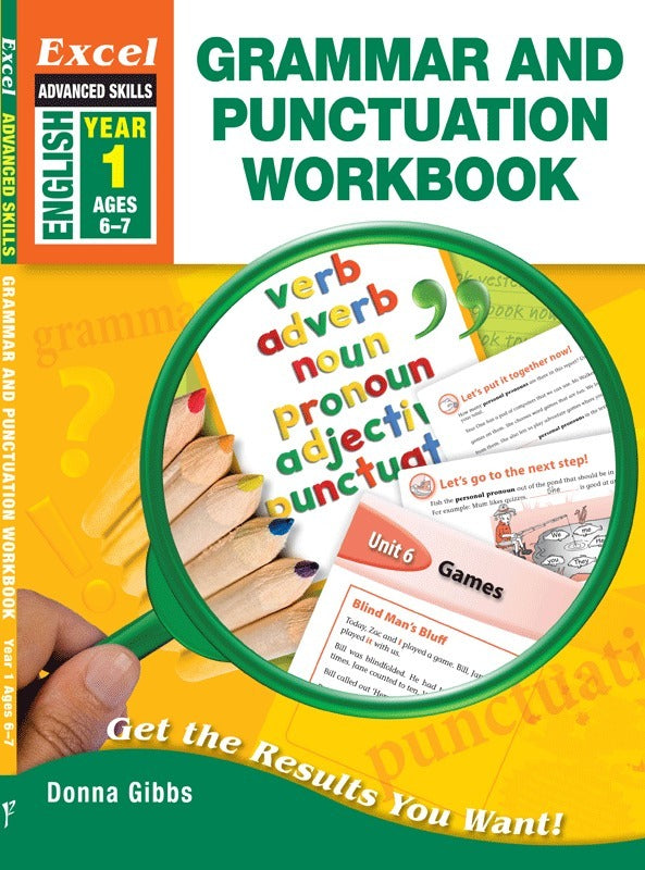 Excel Advanced Skills - Grammar and Punctuation Workbook: Year 1