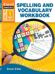 Excel Advanced Skills - Spelling and Vocabulary Workbook: Year 1