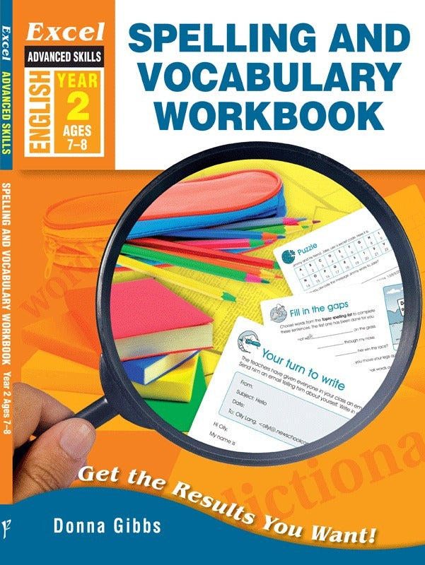 Excel Advanced Skills - Spelling and Vocabulary Workbook: Year 2