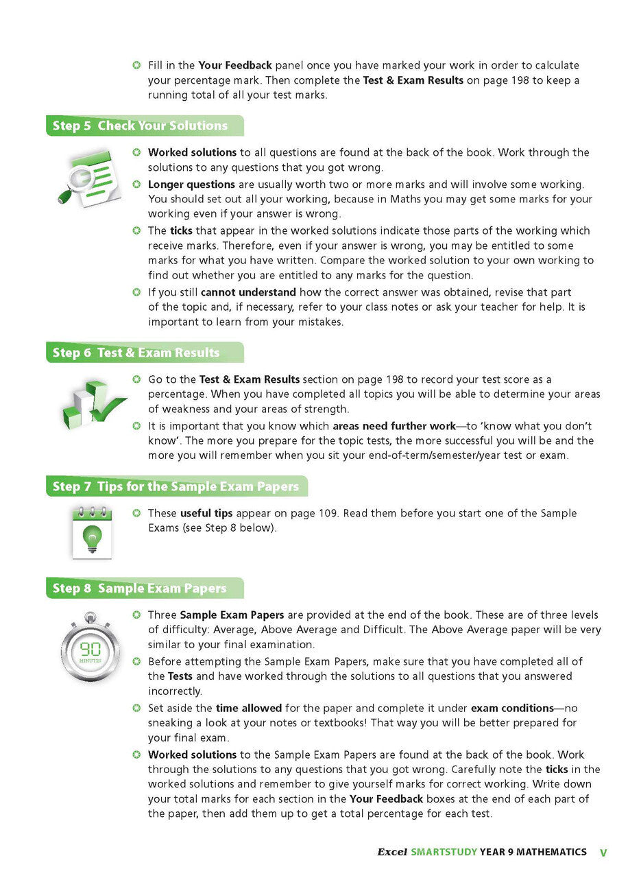 Excel SmartStudy Mathematics - Year 9