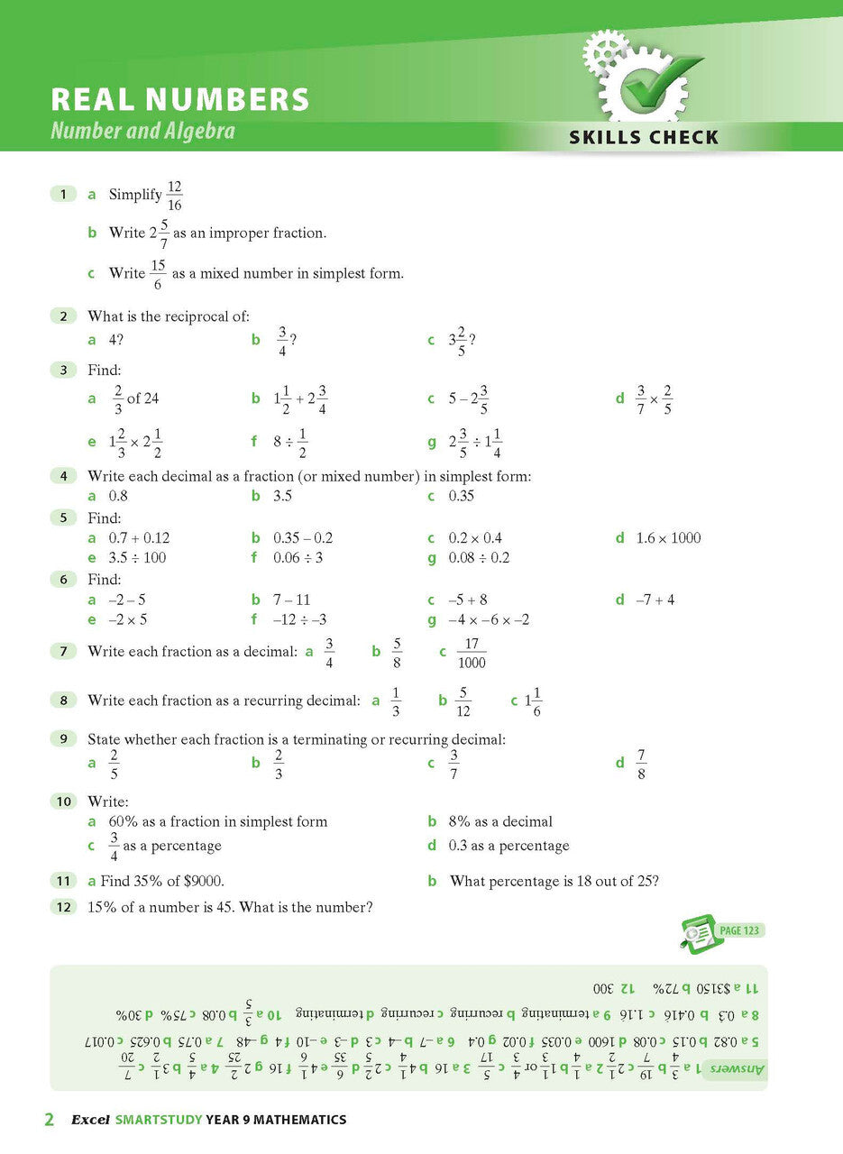 Excel SmartStudy Mathematics - Year 9
