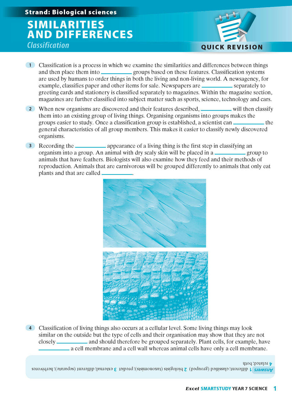Smart Study - Year 7 Science