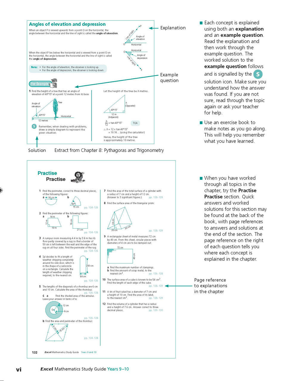 Excel Study Guide - Mathematics: Years 9-10