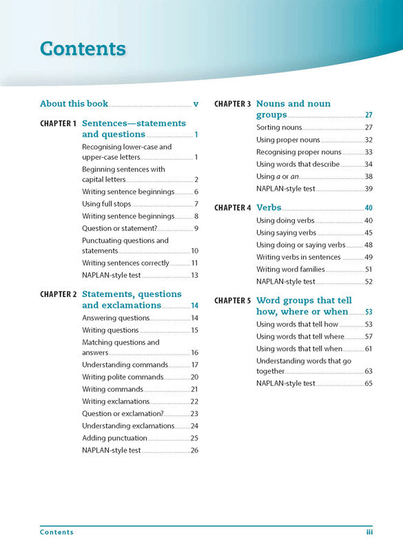 Excel Advanced Skills - Writing Workbook: Year 1