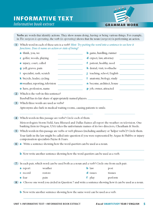 Excel SmartStudy - English: Year 7
