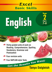 Excel Basic Skills - English: Year 2