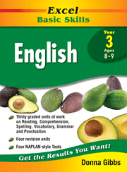 Excel Basic Skills - English: Year 3
