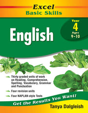 Excel Basic Skills - English: Year 4
