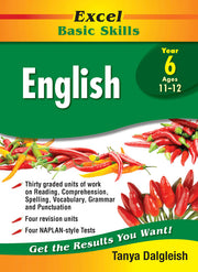 Excel Basic Skills - English: Year 6