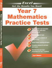 Excel - Mathematics Practice Tests: Year 7