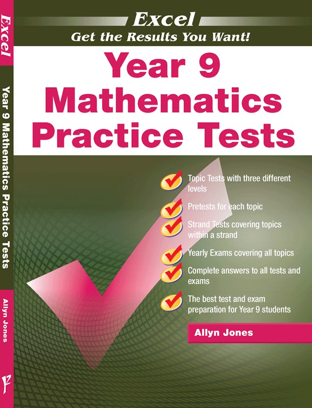 Excel - Mathematics Practice Tests: Year 9