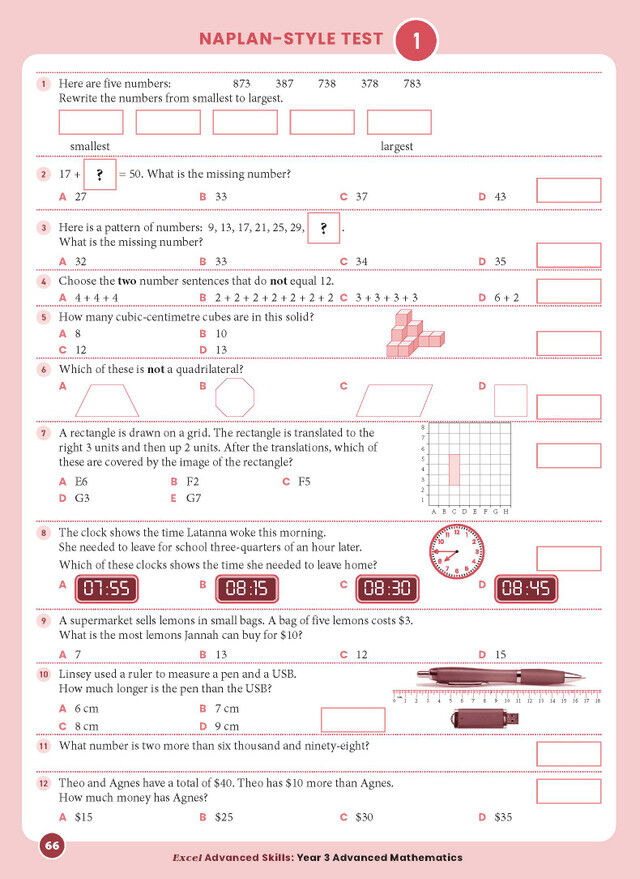 Excel Advanced Skills - Advanced Mathematics Year 3