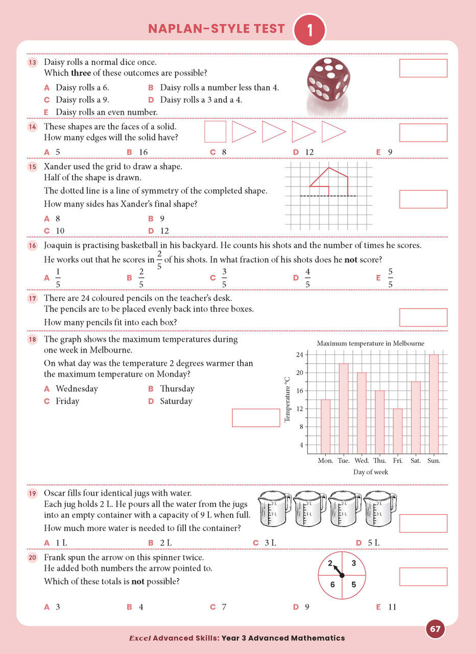Excel Advanced Skills - Advanced Mathematics Year 3