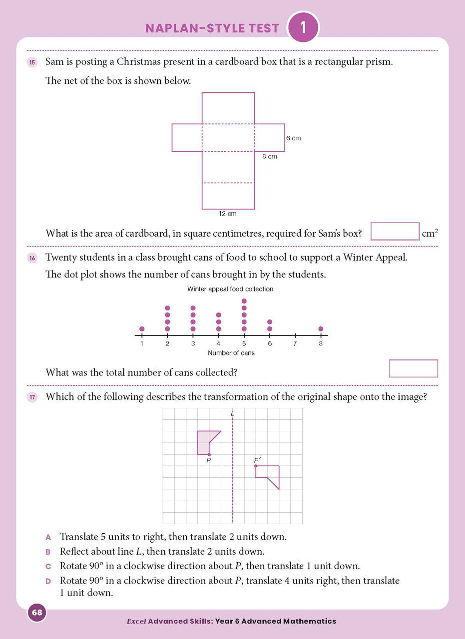 Excel Advanced Skills - Advanced Mathematics: Year 6
