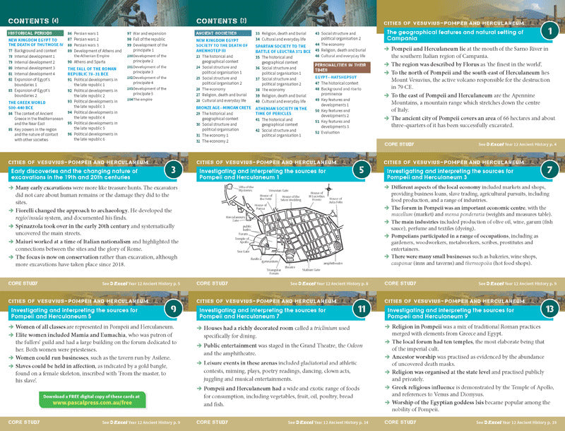 Excel - Ancient History Study Guide: Year 12