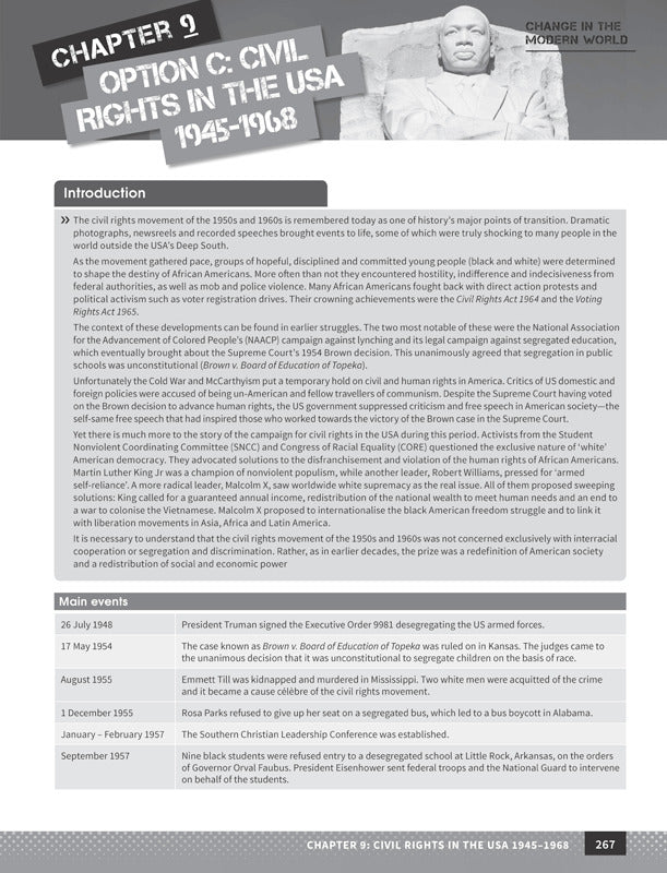 Excel - Modern History Study Guide: Year 12