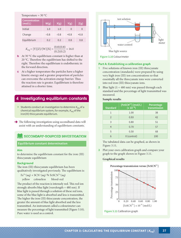 Excel - Chemistry Study Guide: Year 12