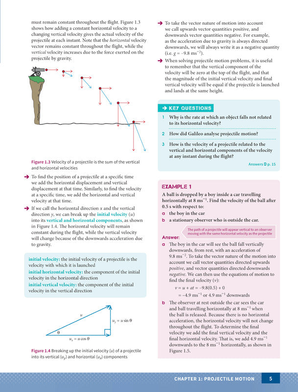 Excel - Physics Study Guide: Year 12