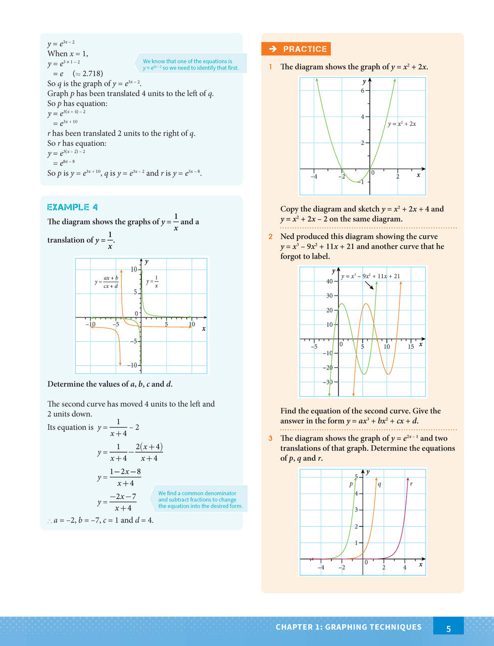 Excel Year 12 Mathematics Advanced — inside page 4