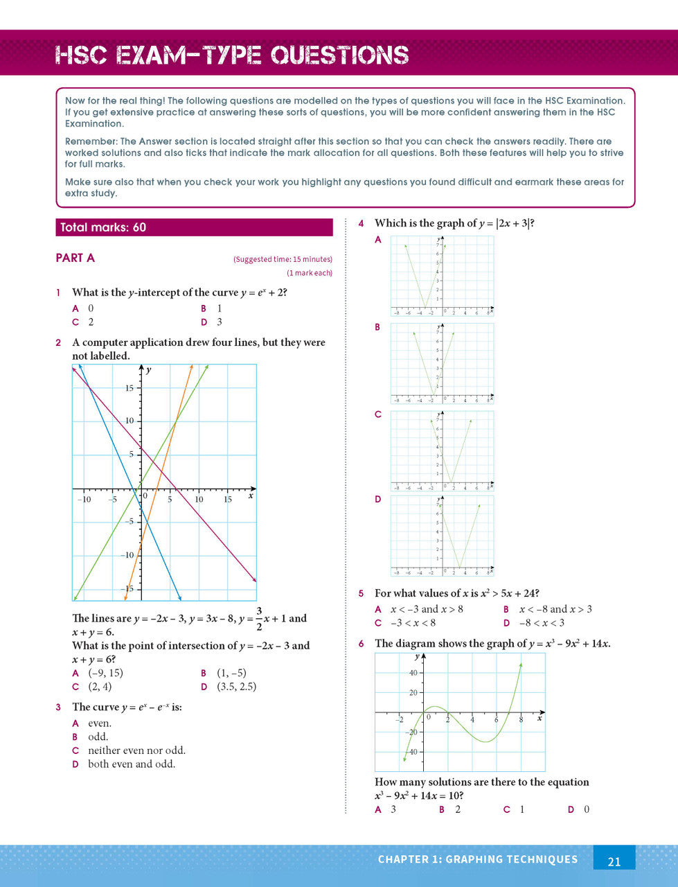 Excel Year 12 Mathematics Advanced — inside page 7