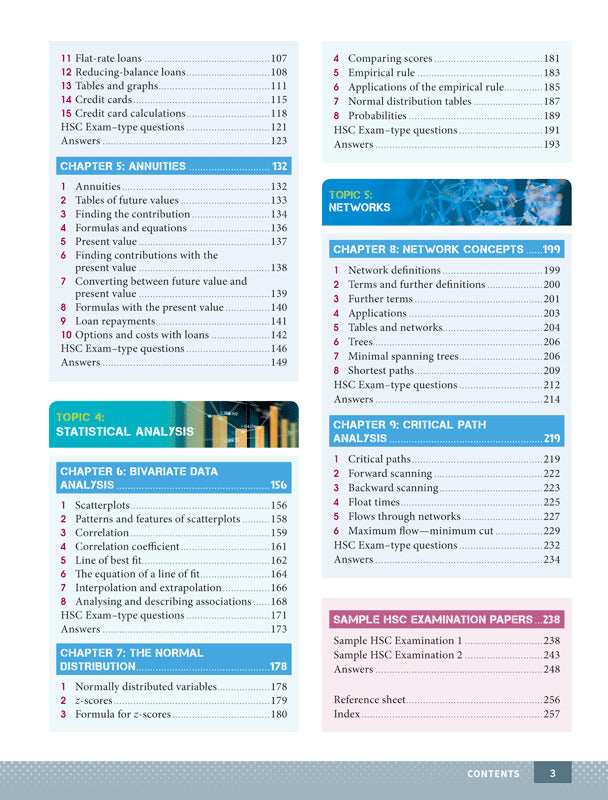 Excel - Mathematics Standard 2 Study Guide: Year 12
