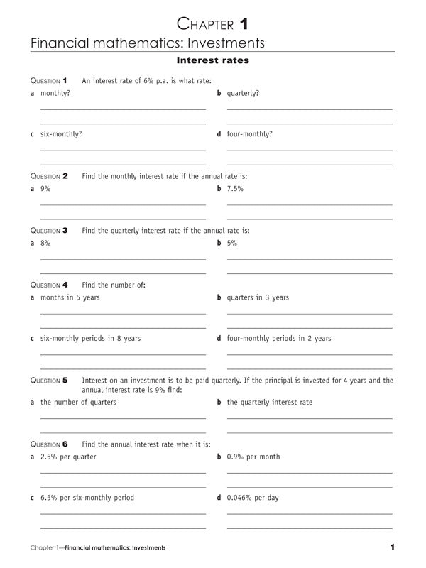 Excel Essential Skills - Mathematics Standard Revision & Exam Workbook: Year 12