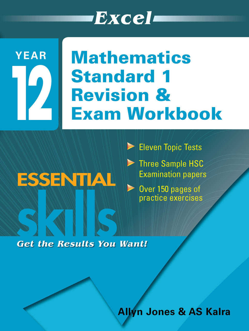 Excel Essential Skills: Mathematics Standard 1 Revision & Exam Workbook - Year 12